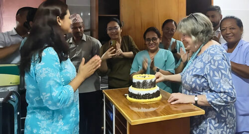 First patients in Tansen Hospital’s new postnatal ward!
